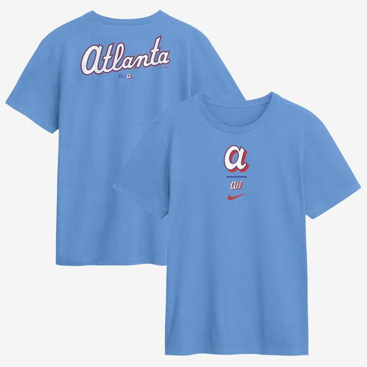 Atlanta Braves 2026 City Connect 2-Hit T-Shirt - Blue