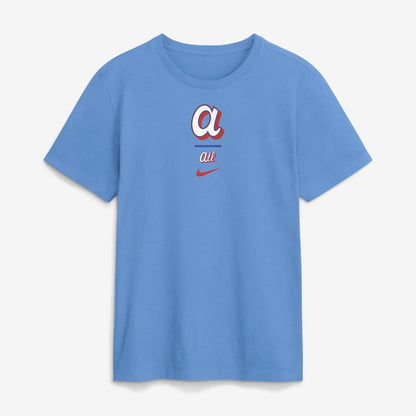 Atlanta Braves 2026 City Connect 2-Hit T-Shirt - Blue