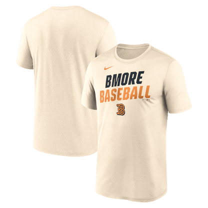 Baltimore Orioles 2026 City Connect Team Phrase Script T-Shirt - Natural