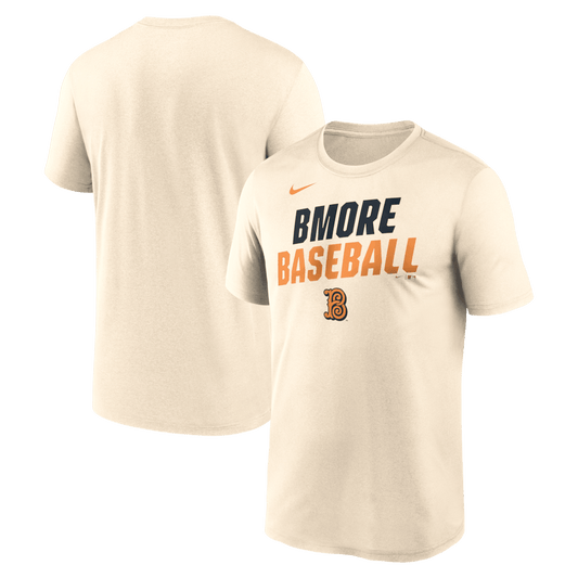 Baltimore Orioles 2026 City Connect Team Phrase Script T-Shirt - Natural