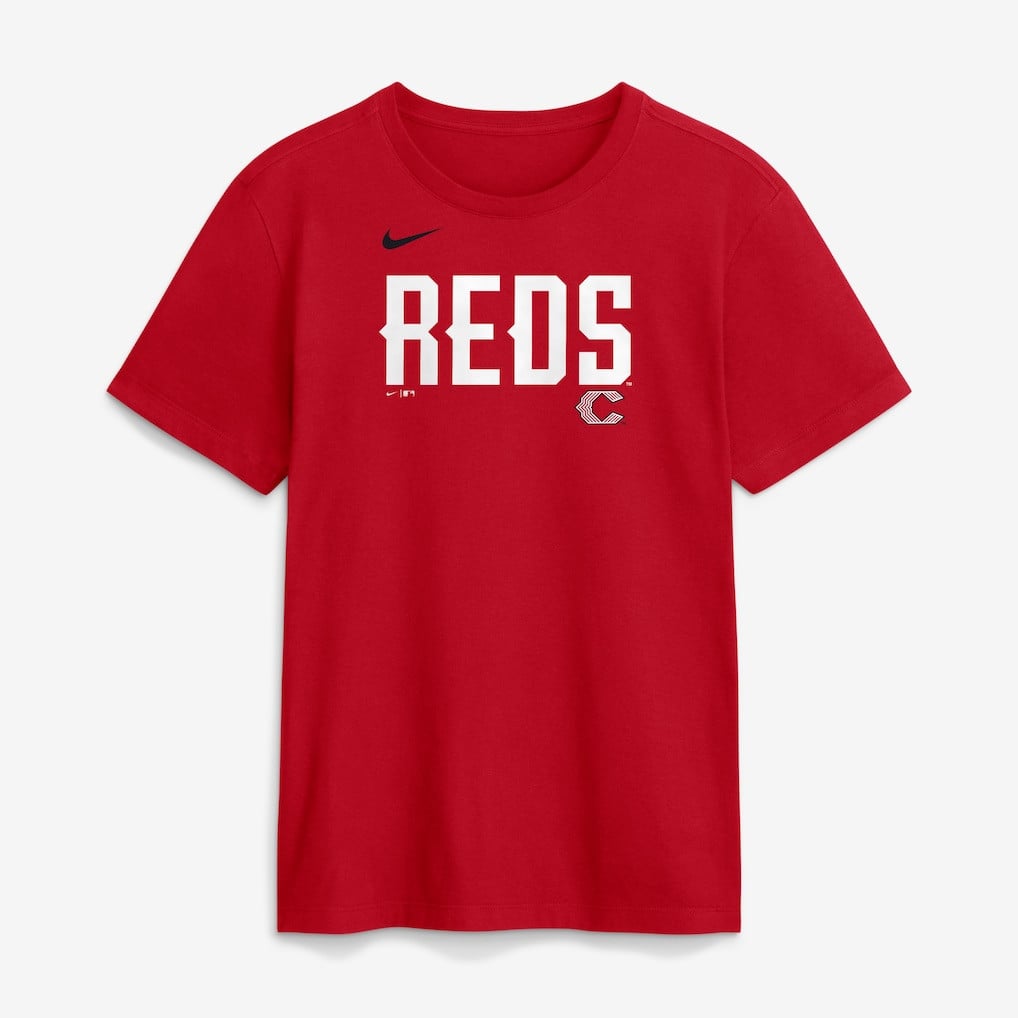 Cincinnati Reds 2026 City Connect Wordmark T-Shirt - Red