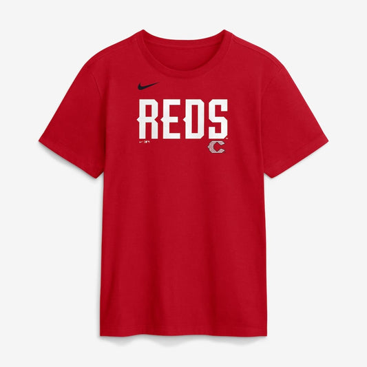 Cincinnati Reds 2026 City Connect Wordmark T-Shirt - Red