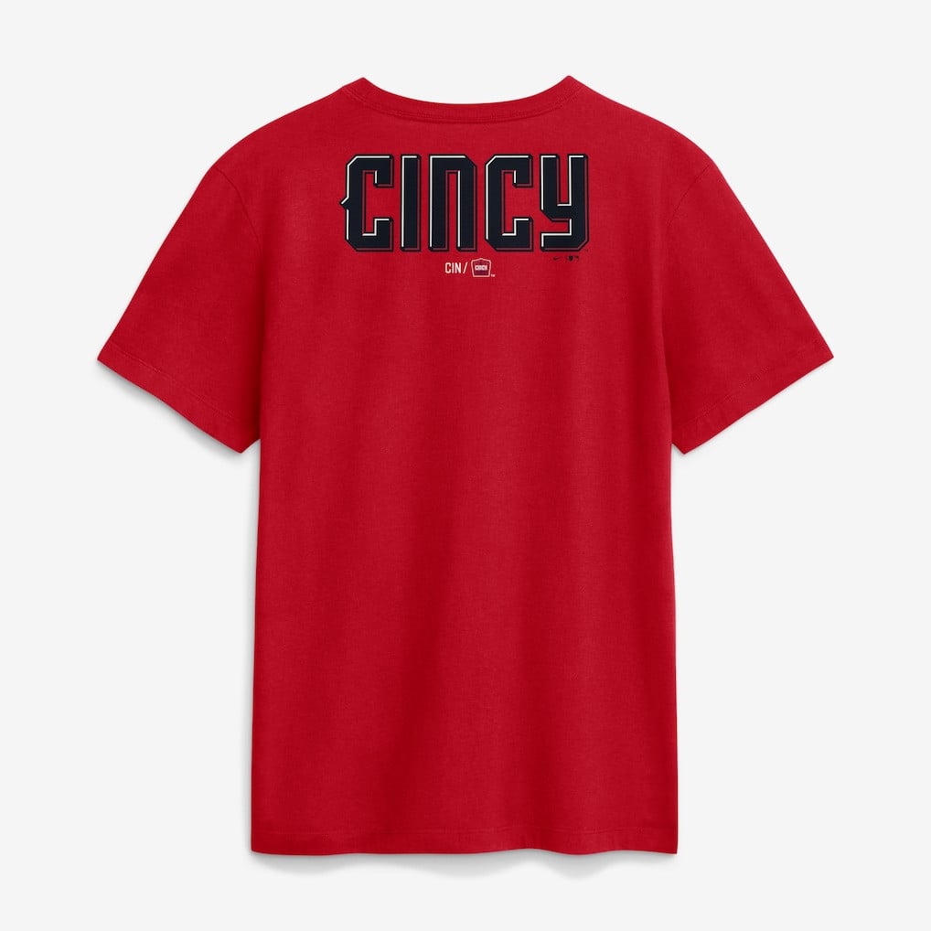 Cincinnati Reds 2026 City Connect 2-Hit T-Shirt - Red