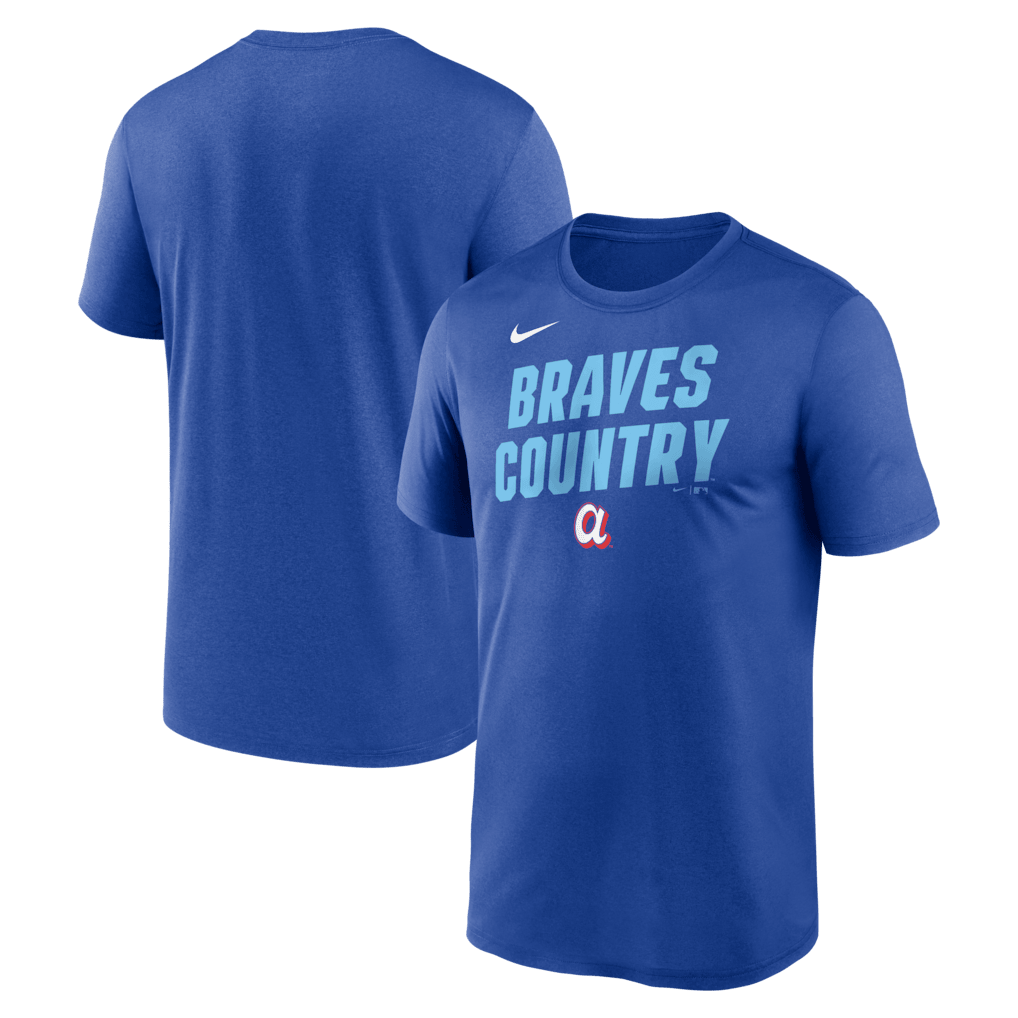 Atlanta Braves 2026 City Connect Team Phrase Script T-Shirt - Royal