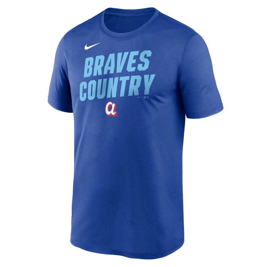 Atlanta Braves 2026 City Connect Team Phrase Script T-Shirt - Royal