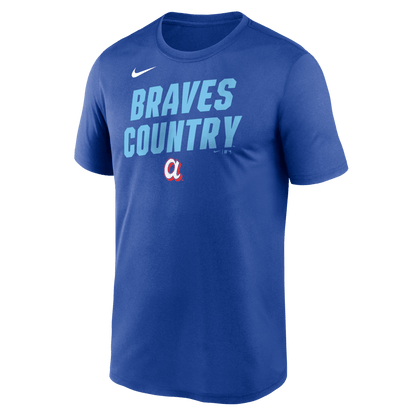Atlanta Braves 2026 City Connect Team Phrase Script T-Shirt - Royal