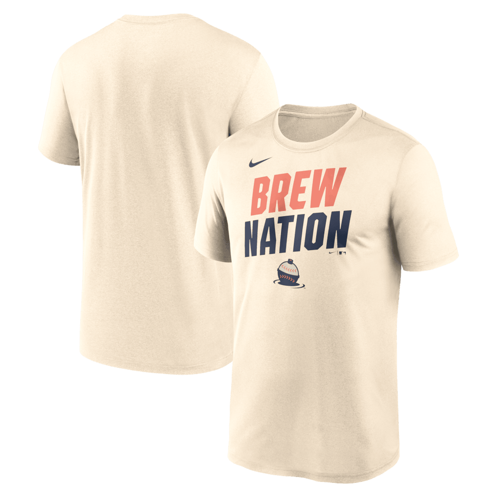 Milwaukee Brewers 2026 City Connect Team Phrase Script T-Shirt - Natural