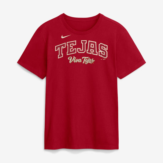 Texas Rangers 2026 City Connect Wordmark T-Shirt - Red