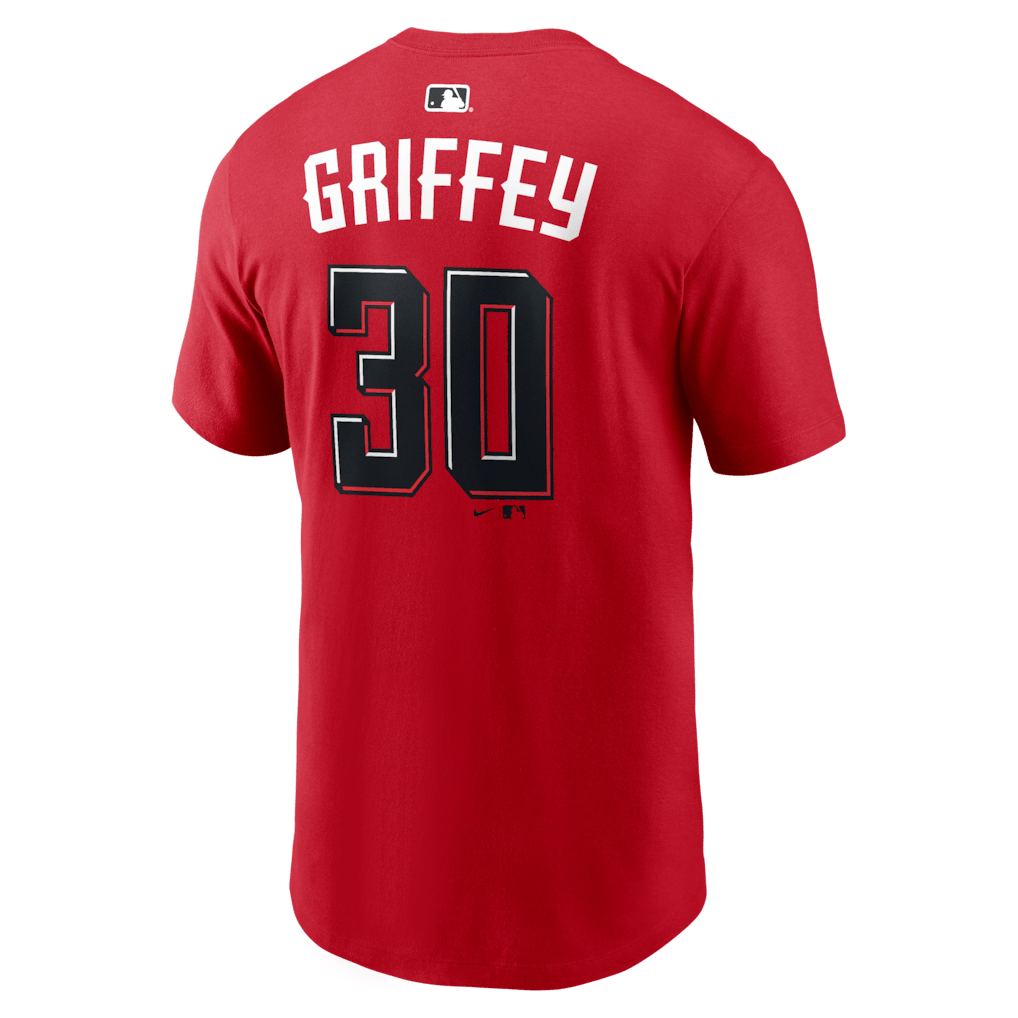 Ken Griffey Jr. 30 Cincinnati Reds Men's 2026 City Connect T-Shirt - Red