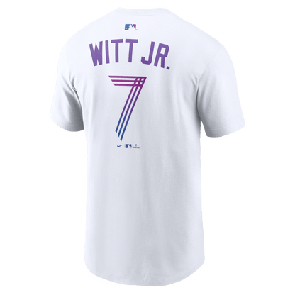 Bobby Witt Jr. 7 Kansas City Royals Men's 2026 City Connect T-Shirt - White