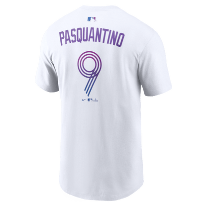 Vinnie Pasquantino 9 Kansas City Royals Men's 2026 City Connect T-Shirt - White