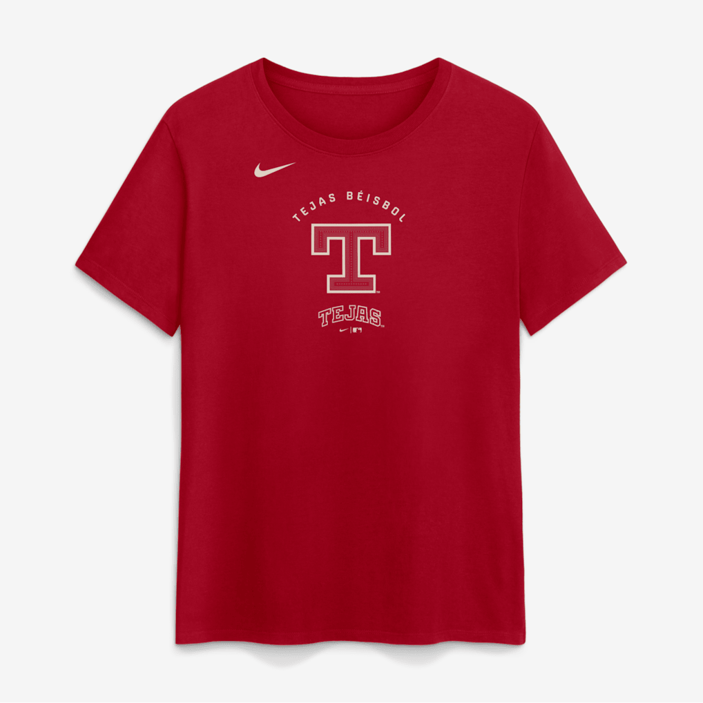 Texas Rangers Women's 2026 City Connect Arch T-Shirt - Red