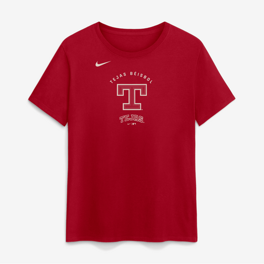 Texas Rangers Women's 2026 City Connect Arch T-Shirt - Red