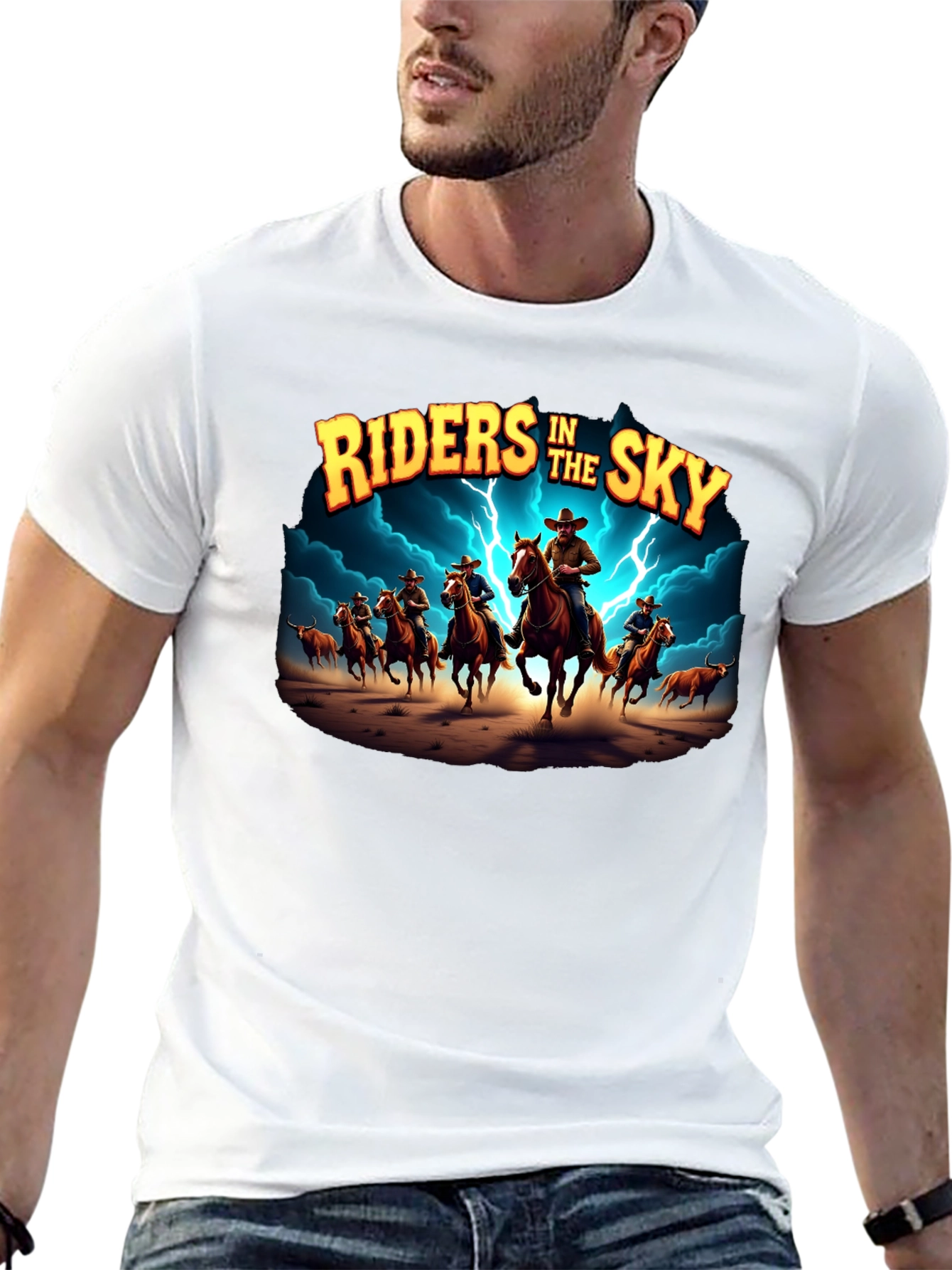 Riders in the Sky Graphic Tee