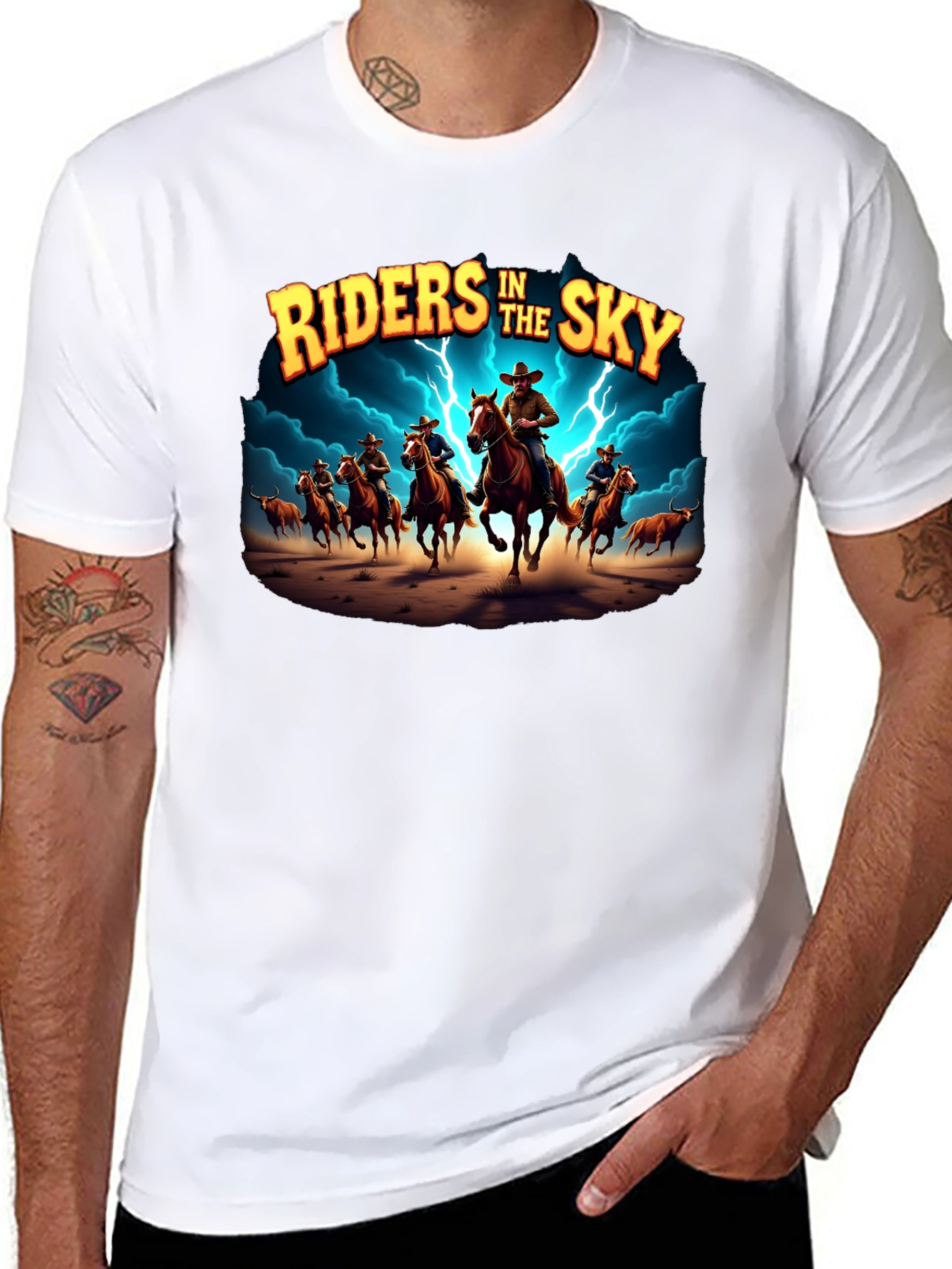 Riders in the Sky Graphic Tee