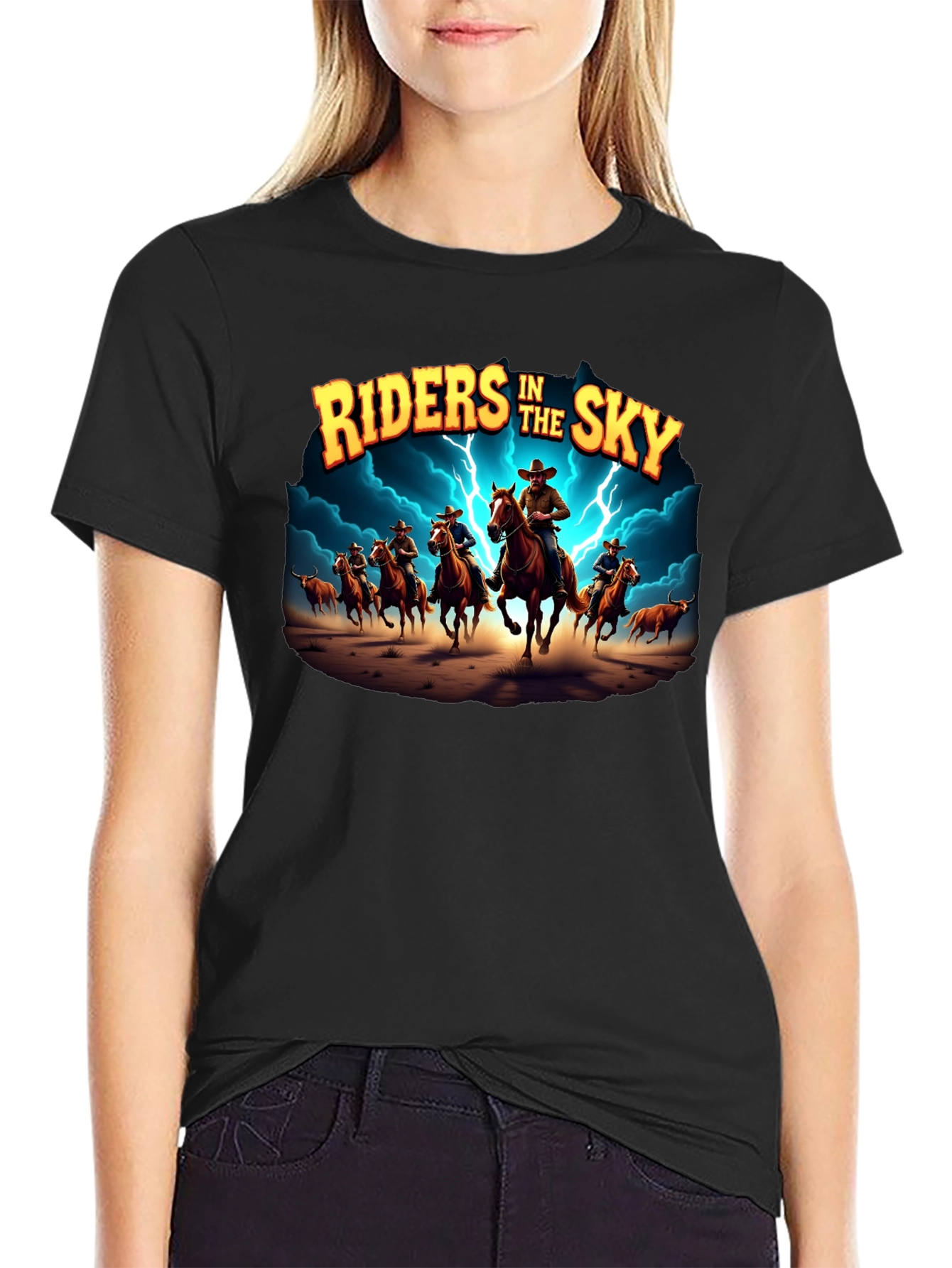 Riders in the Sky Graphic Tee