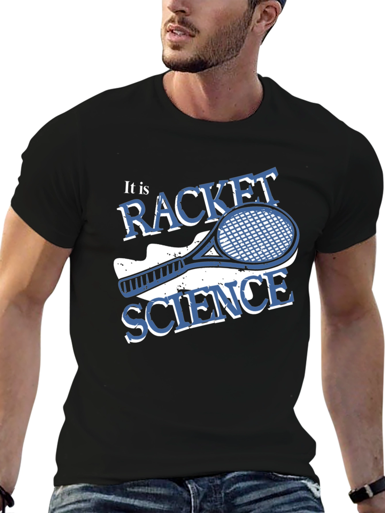 Racket Science Graphic Tee - Tennis Lovers T-Shirt
