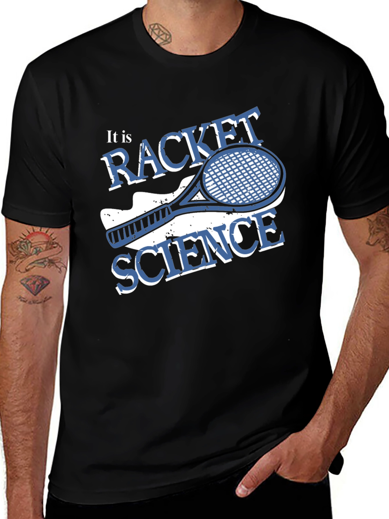 Racket Science Graphic Tee - Tennis Lovers T-Shirt