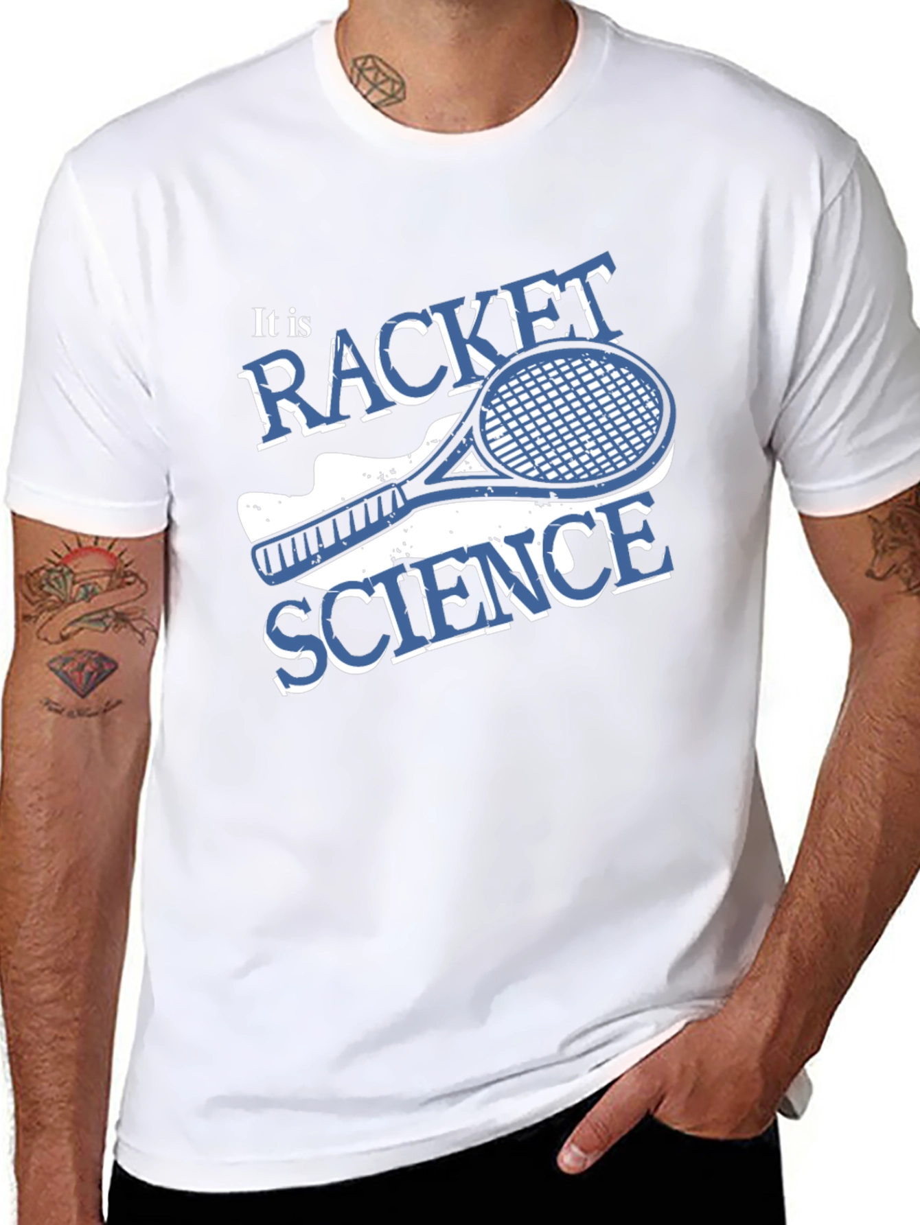 Racket Science Graphic Tee - Tennis Lovers T-Shirt