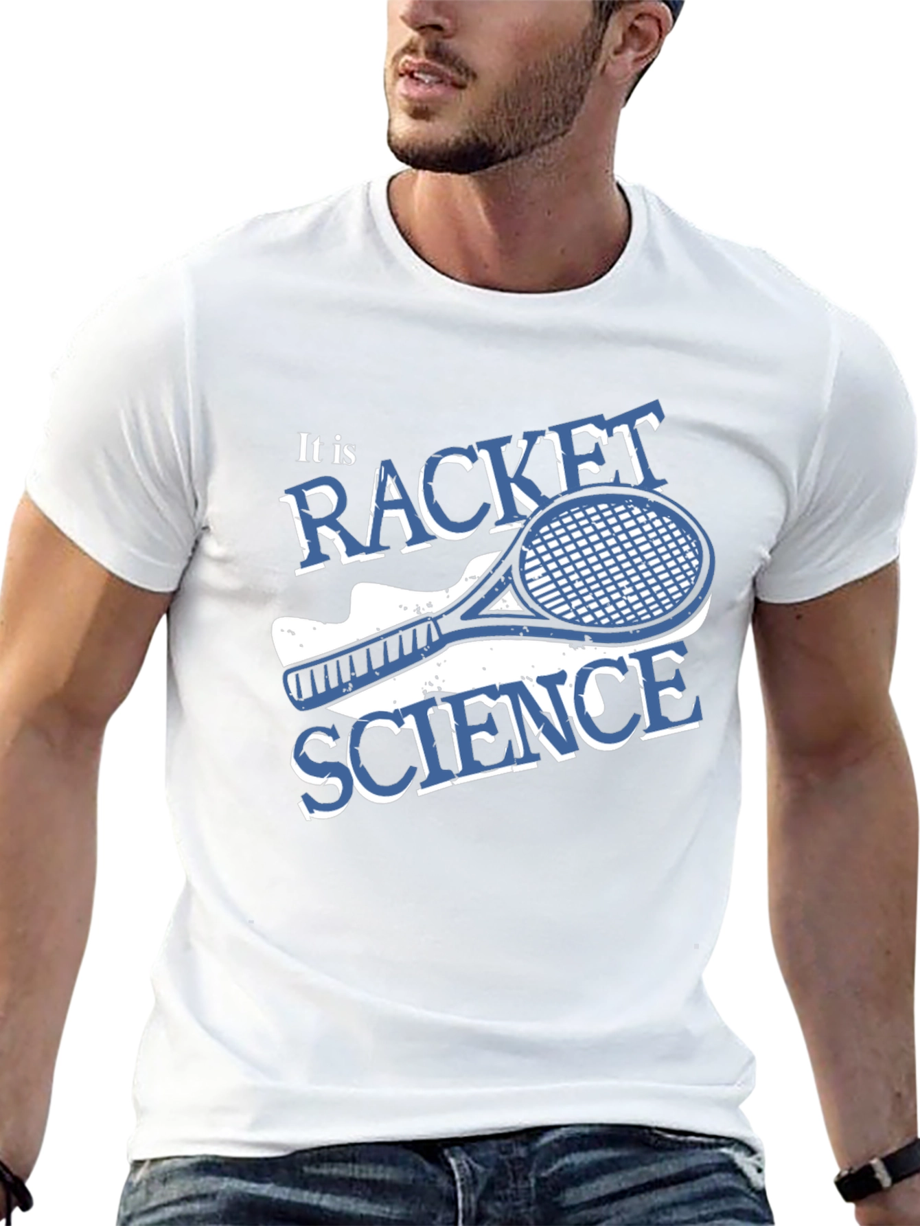 Racket Science Graphic Tee - Tennis Lovers T-Shirt