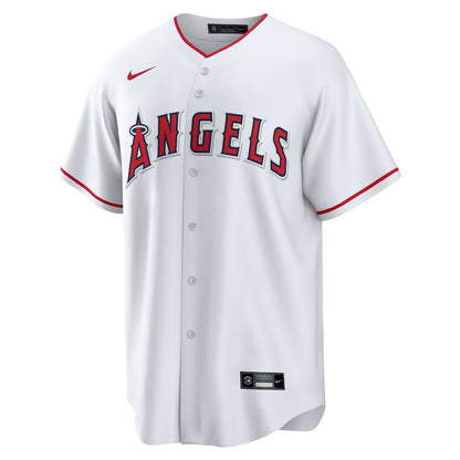 Shohei Ohtani 17 Los Angeles Angels Signed Number 2023 Home Player Men Jersey - White