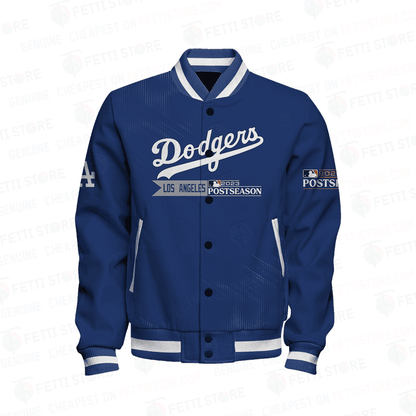 Los Angeles Dodgers - Major League Baseball AOP Varsity Jacket V11 - All-Over-Printed Jacket