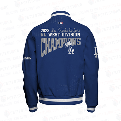 Los Angeles Dodgers - Major League Baseball AOP Varsity Jacket V11 - All-Over-Printed Jacket