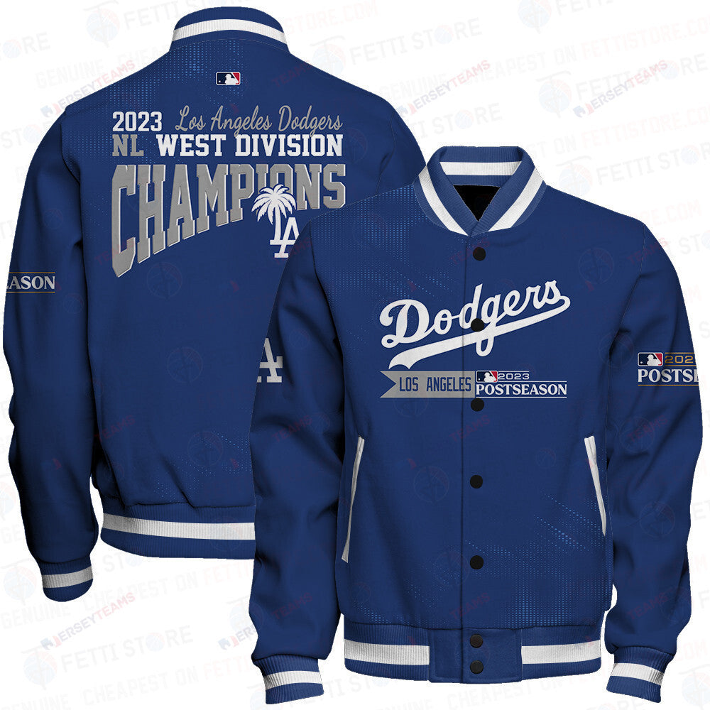 Los Angeles Dodgers - Major League Baseball AOP Varsity Jacket V11 - All-Over-Printed Jacket