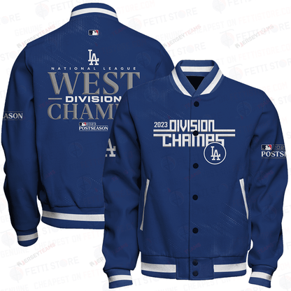 Los Angeles Dodgers - Major League Baseball AOP Varsity Jacket V10 - All-Over-Printed Jacket