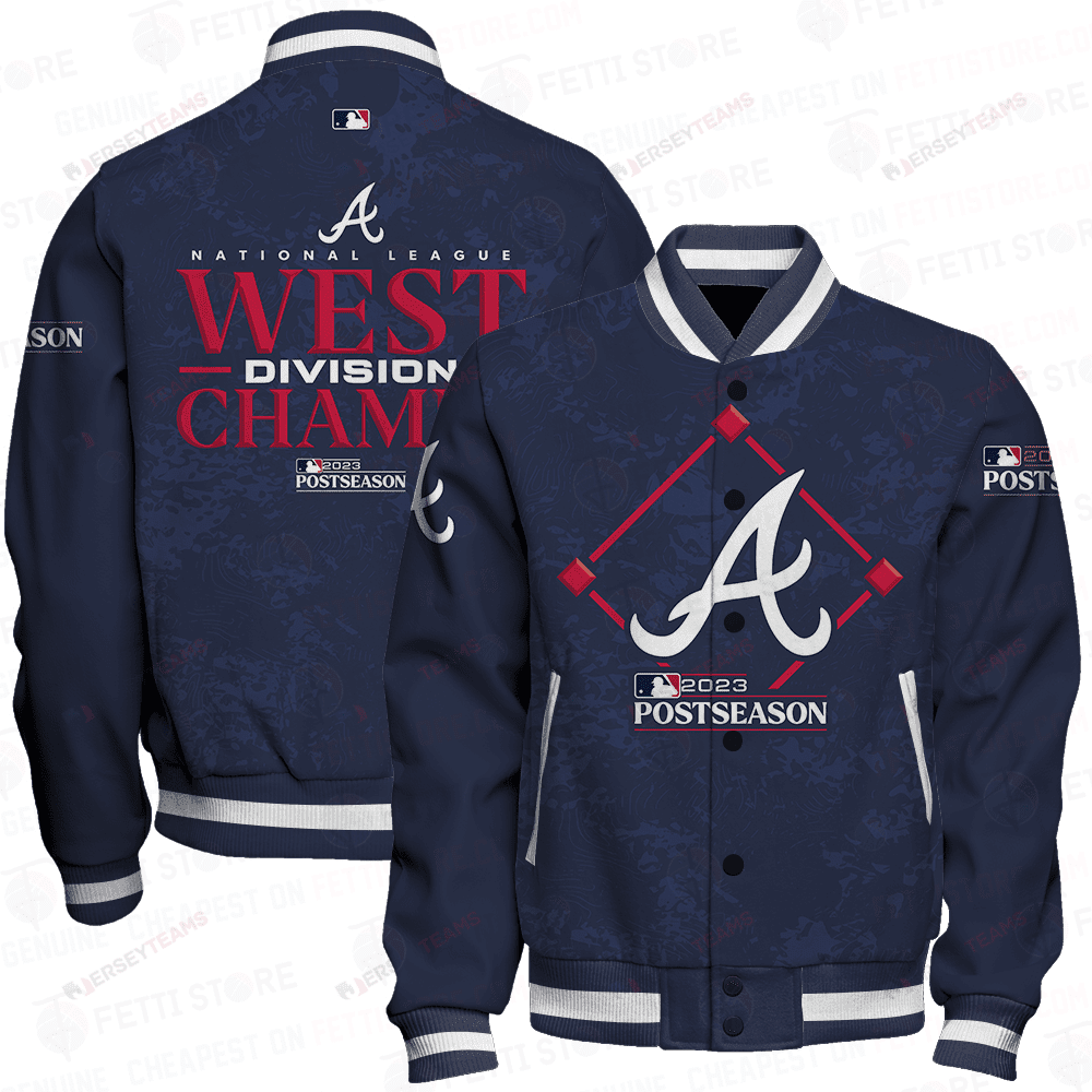 Atlanta Braves - Major League Baseball AOP Varsity Jacket V14 - All-Over-Printed Jacket