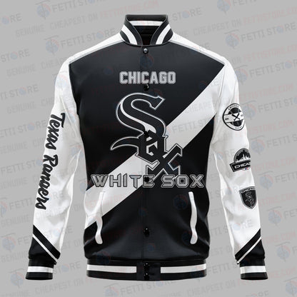 Chicago White Sox League Baseball AOP Varsity Jacket SH1 V2 - All-Over-Printed Jacket