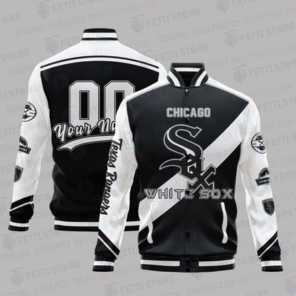 Chicago White Sox League Baseball AOP Varsity Jacket SH1 V2 - All-Over-Printed Jacket