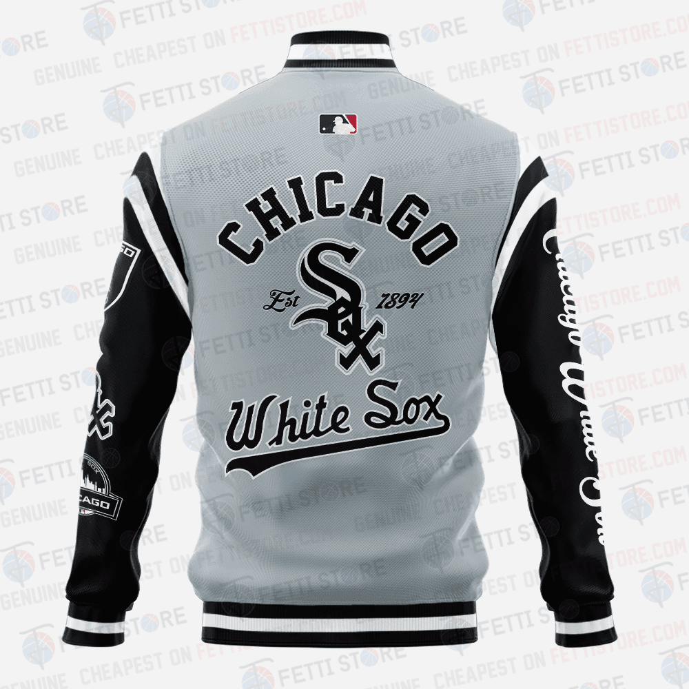 Chicago White Sox Major League Baseball AOP Varsity Jacket SH1 V1 - All-Over-Printed Jacket