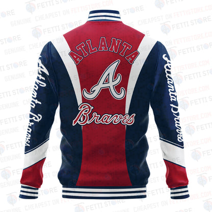 Atlanta Braves American League Baseball Varsity Jacket SH1 V2 - All-Over-Printed Jacket