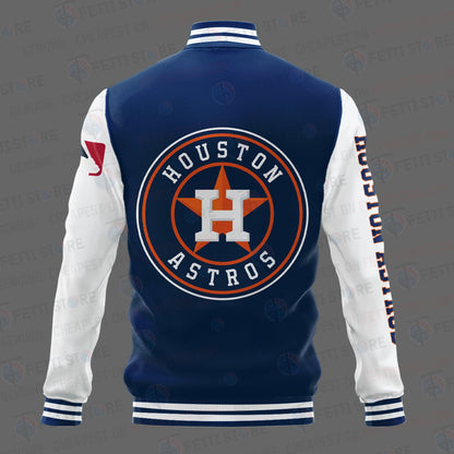 Houston Astros Major League Baseball AOP Varsity Jacket STM - All-Over-Printed Jacket