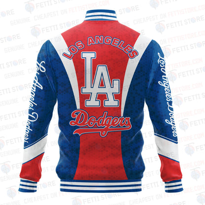 Los Angeles Dodgers American League Baseball Varsity Jacket SH1 V2 - All-Over-Printed Jacket