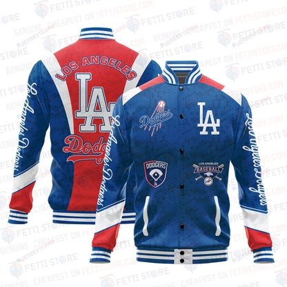 Los Angeles Dodgers American League Baseball Varsity Jacket SH1 V2 - All-Over-Printed Jacket