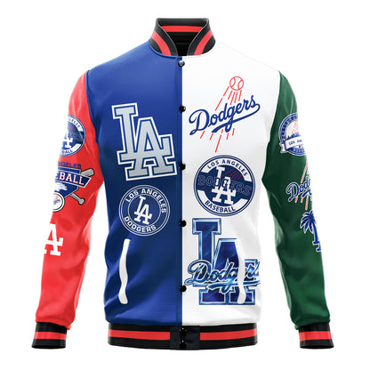 Los Angeles Dodgers Major League Baseball Varsity Jacket STM V3 - All-Over-Printed Jacket