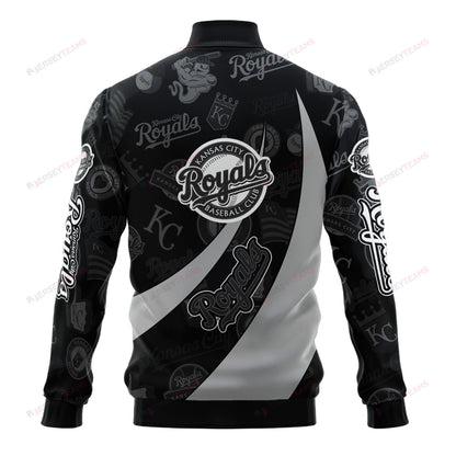 Kansas City Royals - Major League Baseball AOP Varsity Jacket V3 - All-Over-Printed Jacket
