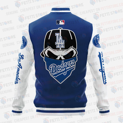 Los Angeles Dodgers Major League Baseball AOP Varsity Jacket - All-Over-Printed Jacket