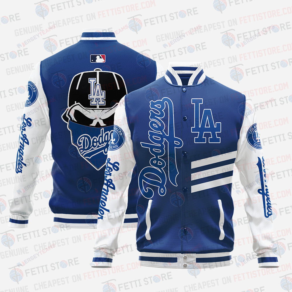 Los Angeles Dodgers Major League Baseball AOP Varsity Jacket - All-Over-Printed Jacket