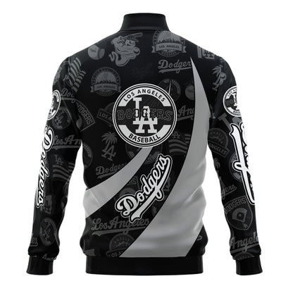 Los Angeles Dodgers - Major League Baseball AOP Varsity Jacket V3 - All-Over-Printed Jacket