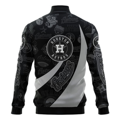 Houston Astros - Major League Baseball AOP Varsity Jacket V3 - All-Over-Printed Jacket