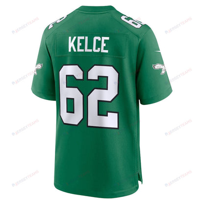 Jason Kelce 62 Philadelphia Eagles Sexy Batman Game Jersey - Men, Green