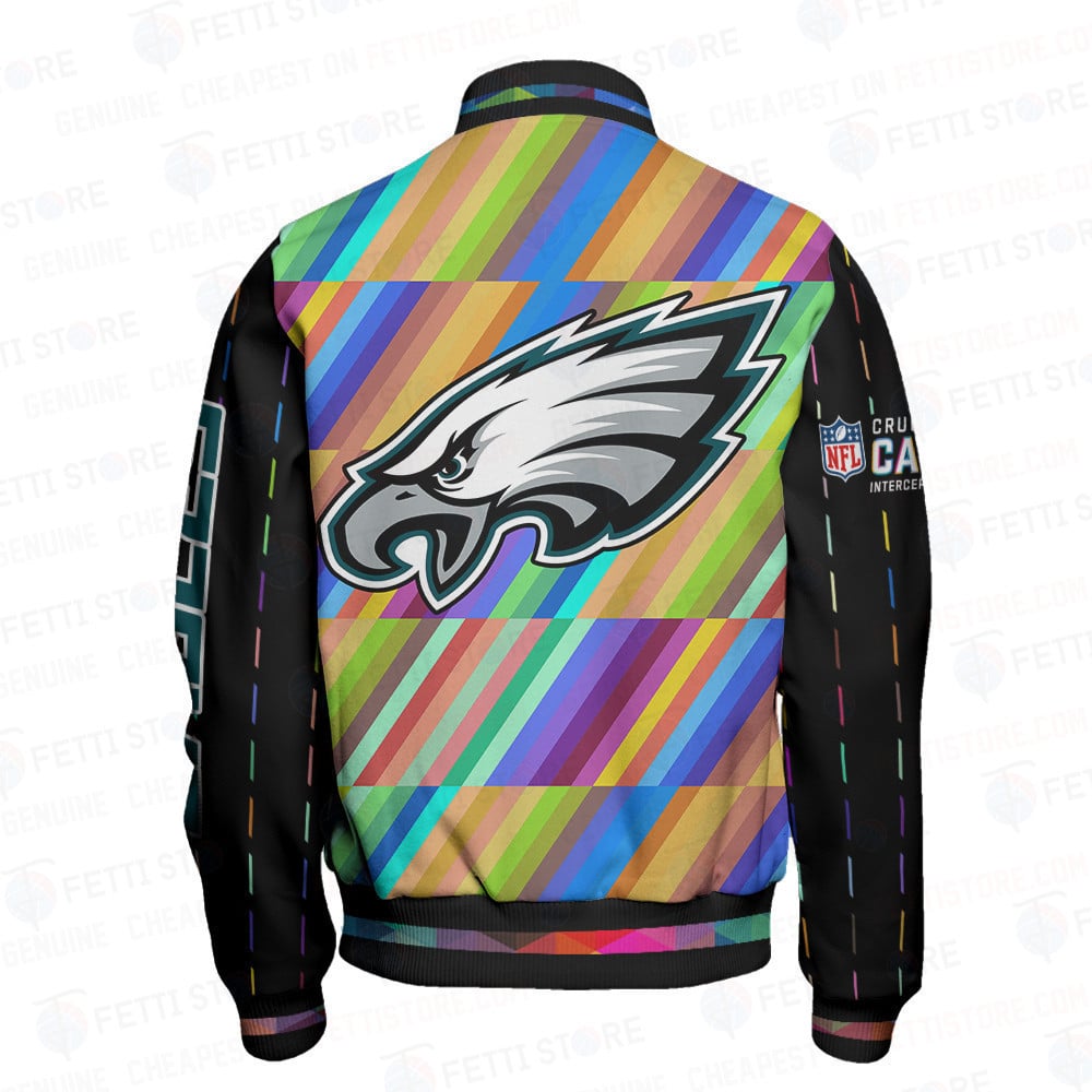 Philadelphia Eagles - National Football League AOP Varsity Jacket V2 - All-Over-Printed Jacket