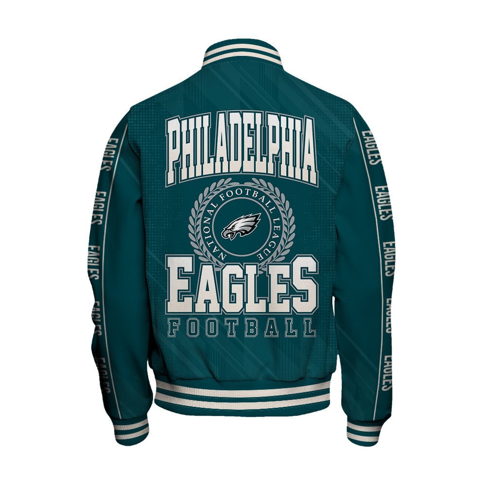 Philadelphia Eagles Football Team 2024 - 25 Personality, Outstanding Unisex Varsity Jacket - All-Over-Printed Jacket