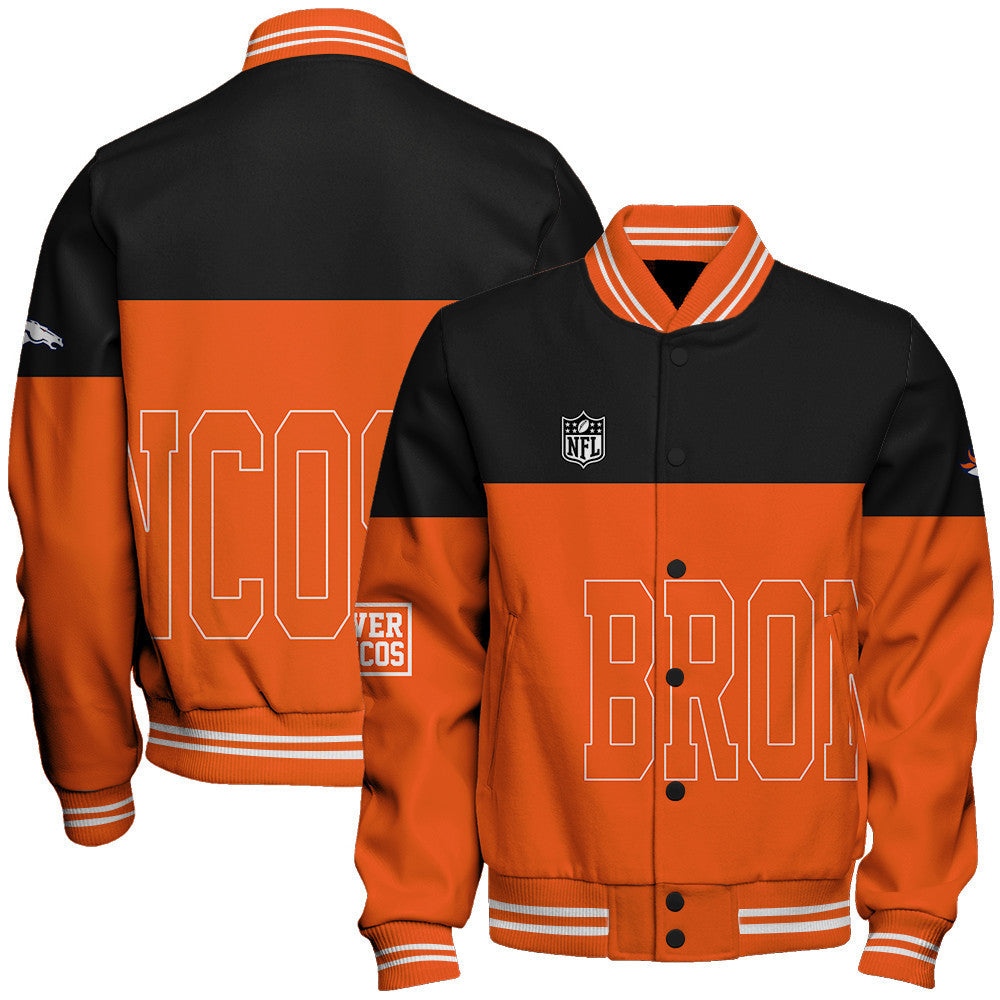 Denver Broncos The Symbol of True Fan Pride Varsity Jacket
