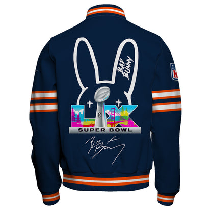 Denver Broncos NFL x Bad Bunny Super Bowl 2025-26 Varsity Jacket
