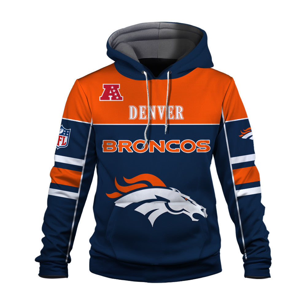NFL Denver Broncos Built To Win 3D Hoodie For Die-hard Fans