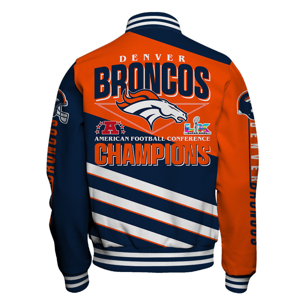 Denver Broncos Limited Edition Honoring AFC Champions 2025 Varsity Jacket